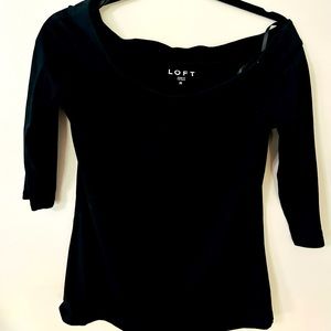 Black Loft Tee size m